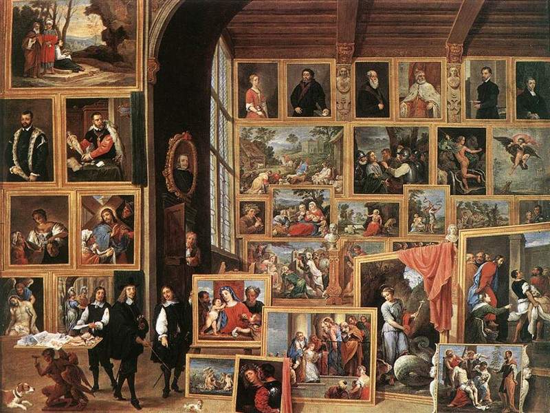 The Picture Gallery of Archduke Leopold Wilhelm — Давид Тенирс Младший