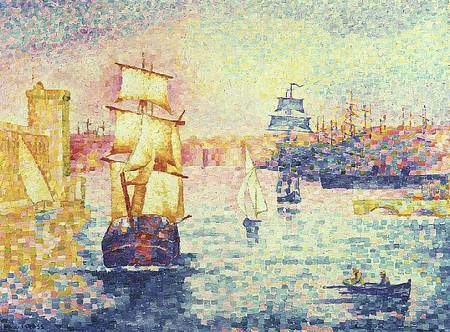 The Port of Marseilles — Анри Эдмон Кросс