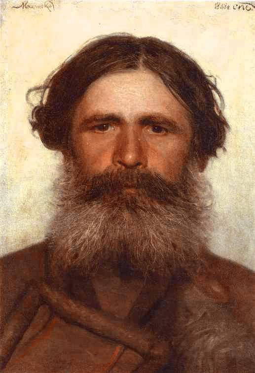 The Portrait of a Peasant — Иван Крамской