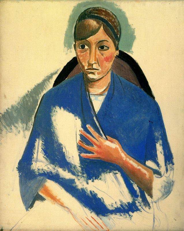 The portrait of woman — Андре Дерен