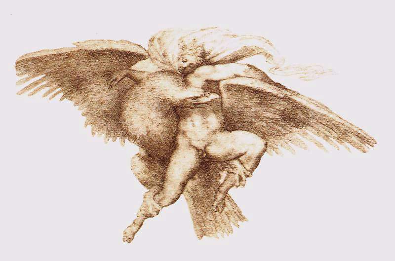 The Rape of Ganymede — Микеланджело