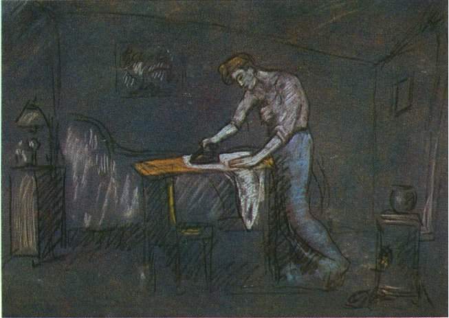 The room of the ironer — Пабло Пикассо