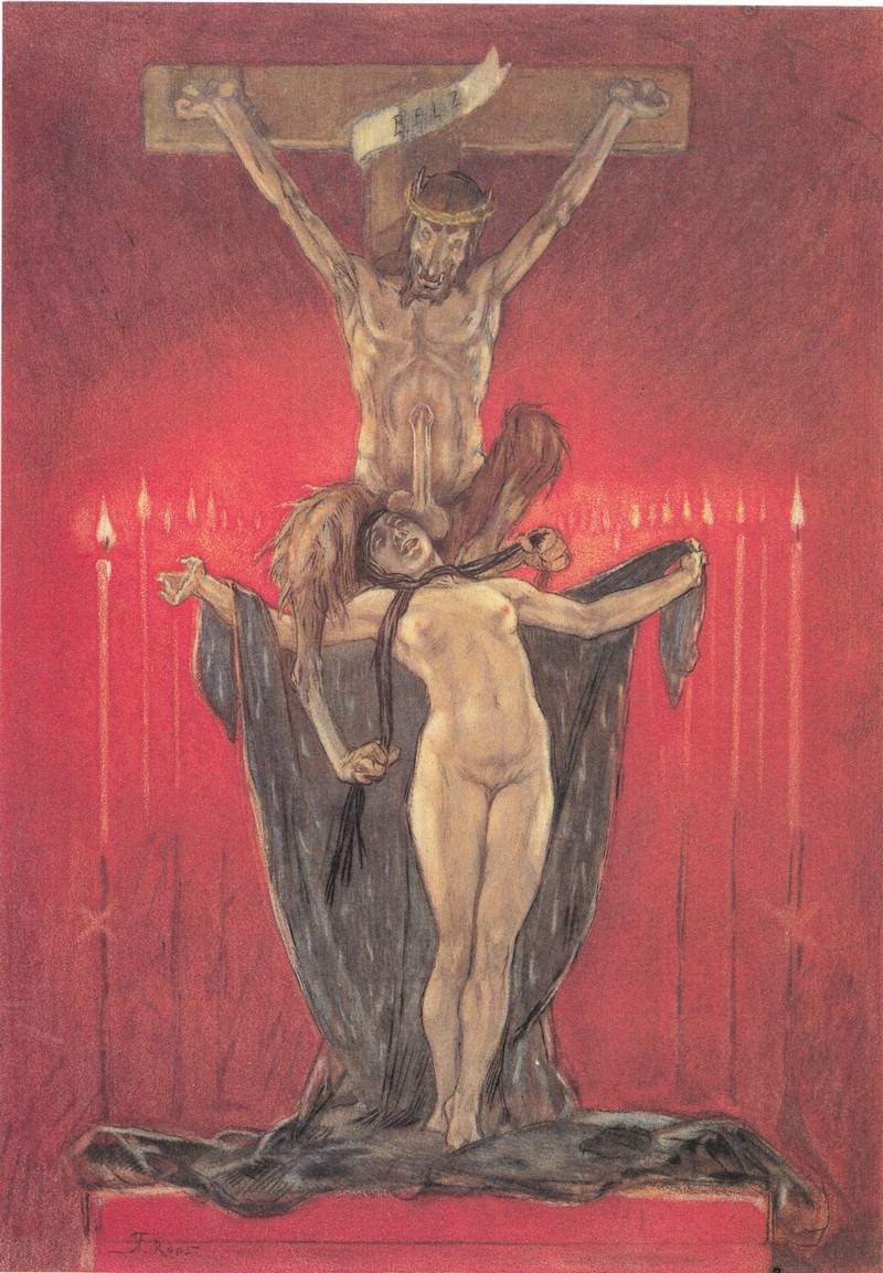 The Satanic. Calvary — Фелисьен Ропс