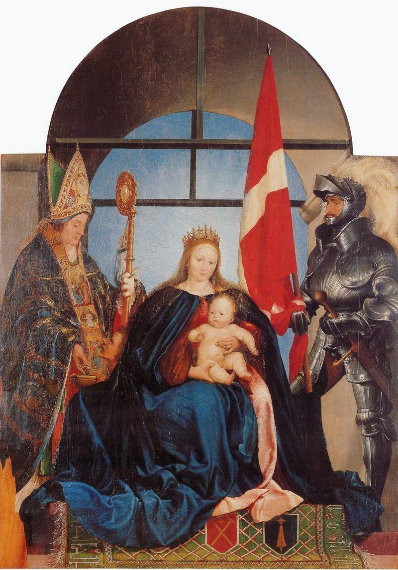 The Solothurn Madonna — Ганс Гольбейн Младший