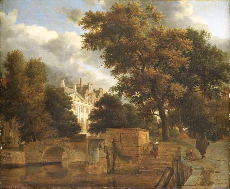 The stone bridge — Адриан ван де Вельде