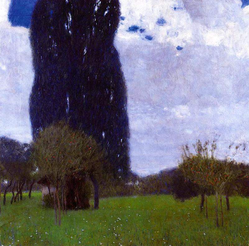 The Tall Poplar Trees II — Густав Климт