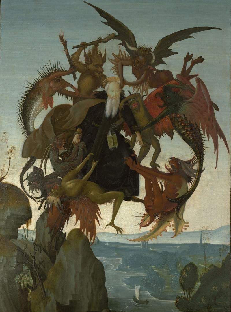 The Torment of Saint Anthony — Микеланджело