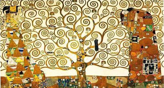 The Tree of Life, Stoclet Frieze — Густав Климт