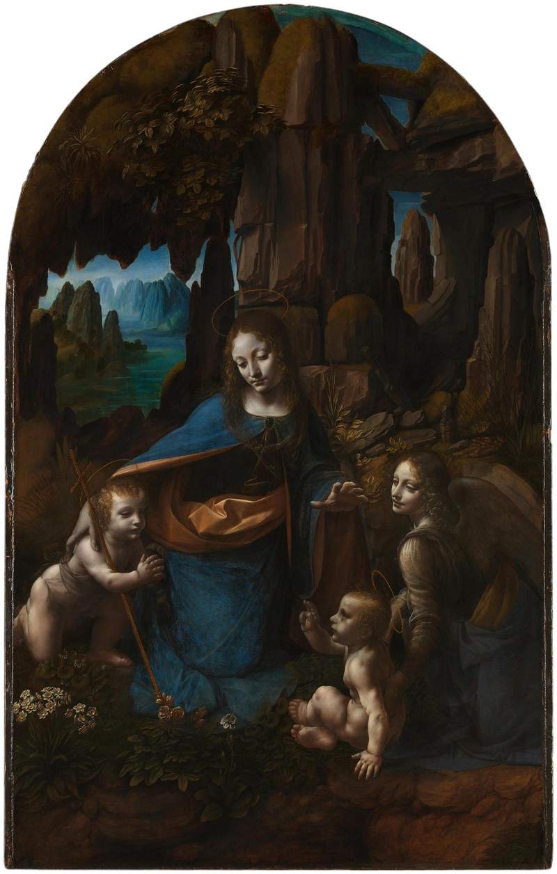 The Virgin of the Rocks — Леонардо да Винчи