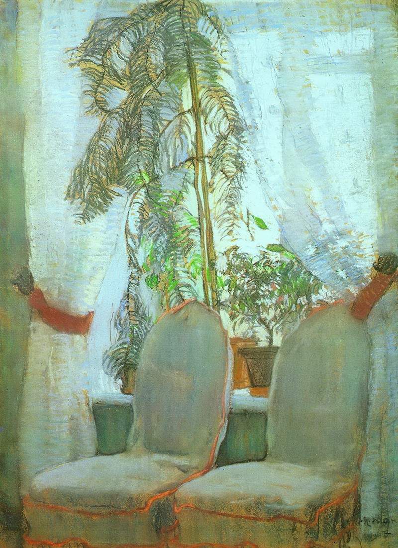 The Window. Moscow, artist’s parents appartment — Константин Юон