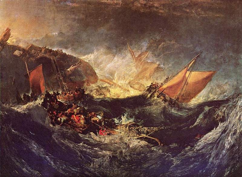 The Wreck of a Transport Ship — Уильям Тёрнер