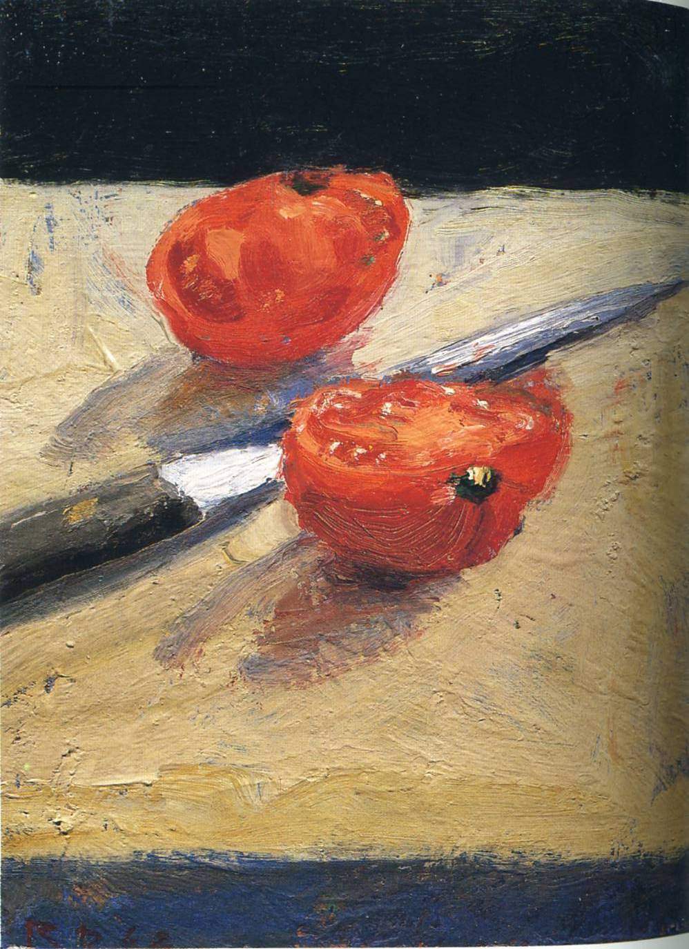Tomato and Knife — Ричард Дибенкорн