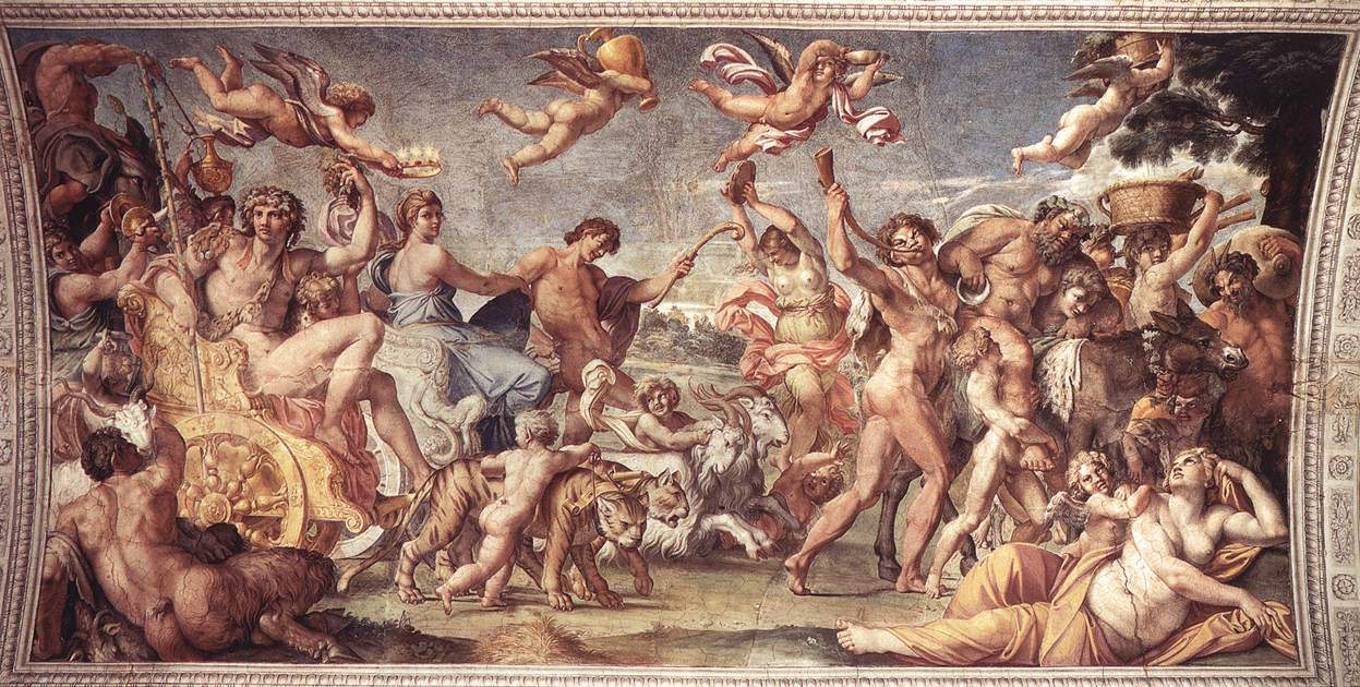 Triumph of Bacchus and Ariadne — Аннибале Карраччи