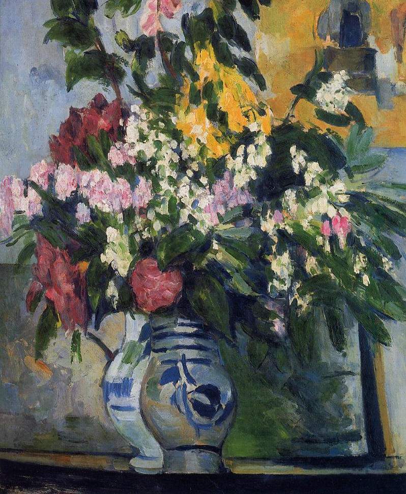 Two Vases of Flowers — Поль Сезанн