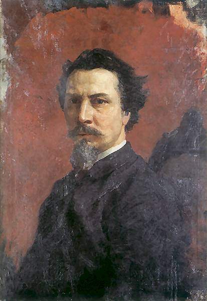 Unfinished Self-portrait — Генрих Семирадский