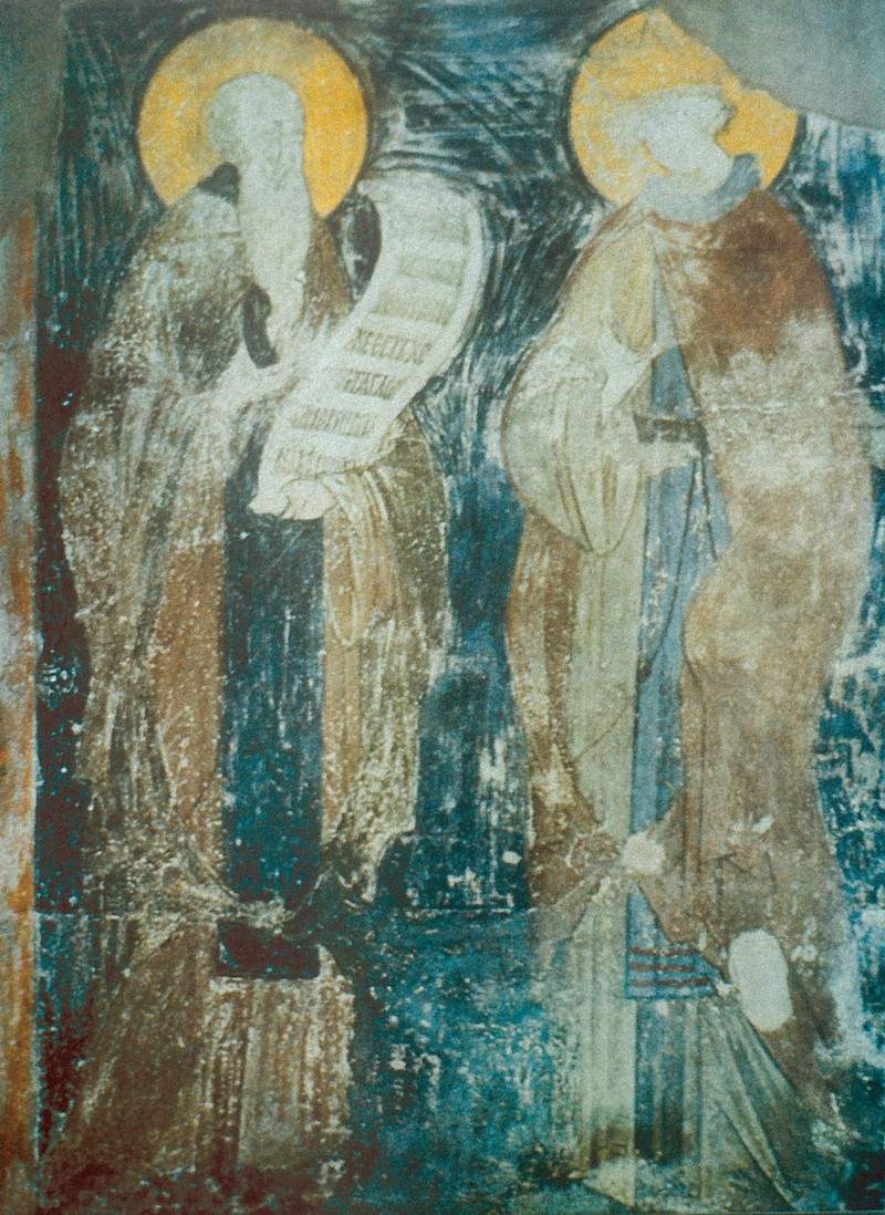Преподобный Варлаам и его ученик царевич Иоасаф — Андрей Рублёв