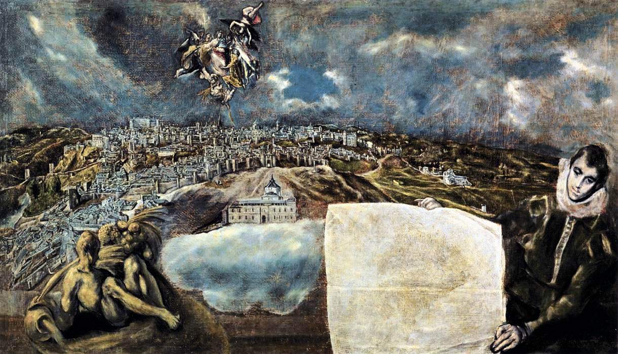 Вид и план Толедо — Эль Греко
