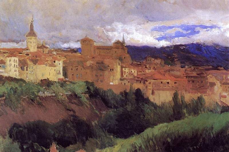View of Segovia — Хоакин Соролья