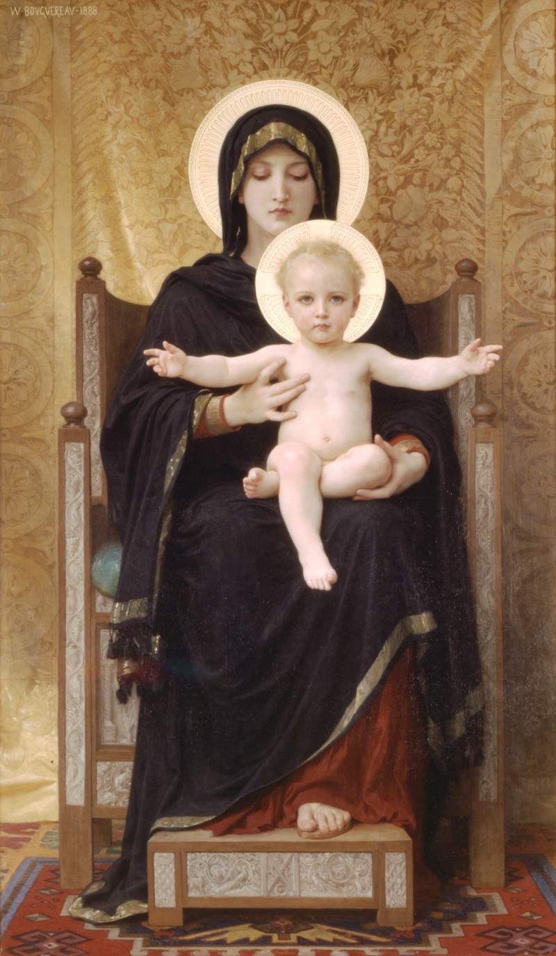 Virgin and Child — Вильям Адольф Бугро