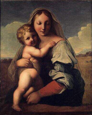 Virgin and Child — Ян ван Хемессен