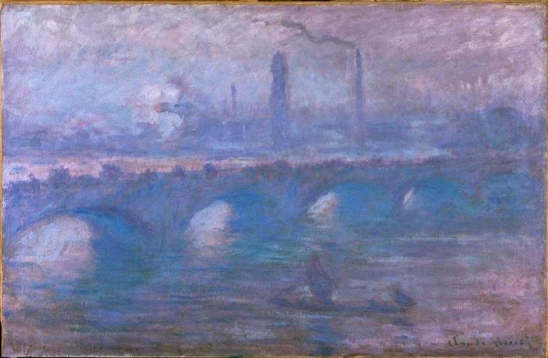 Мост Ватерлоо, туманное утро — Клод Моне