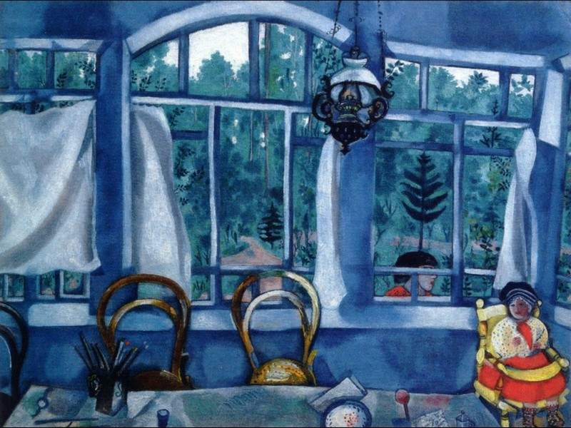 Окно в сад — Марк Шагал