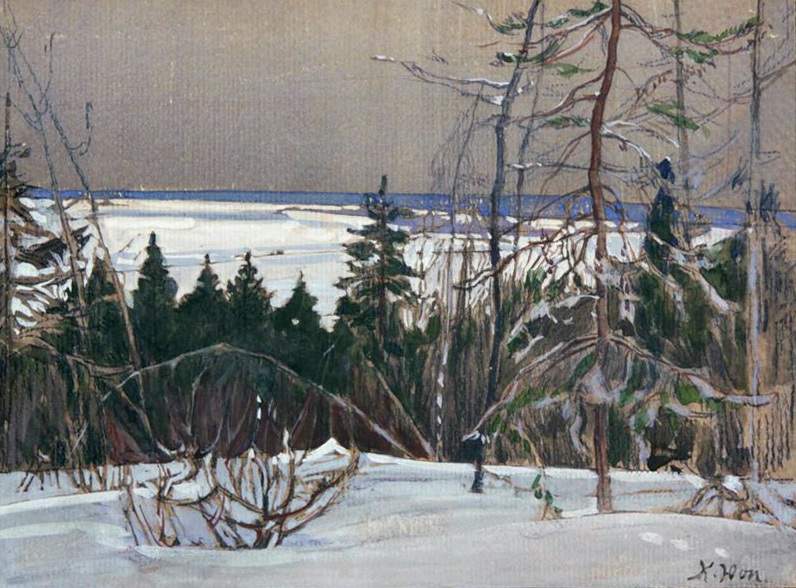 Winter Forest — Константин Юон
