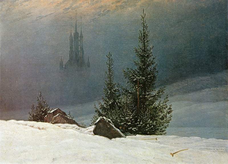 Winter landscape — Каспар Давид Фридрих