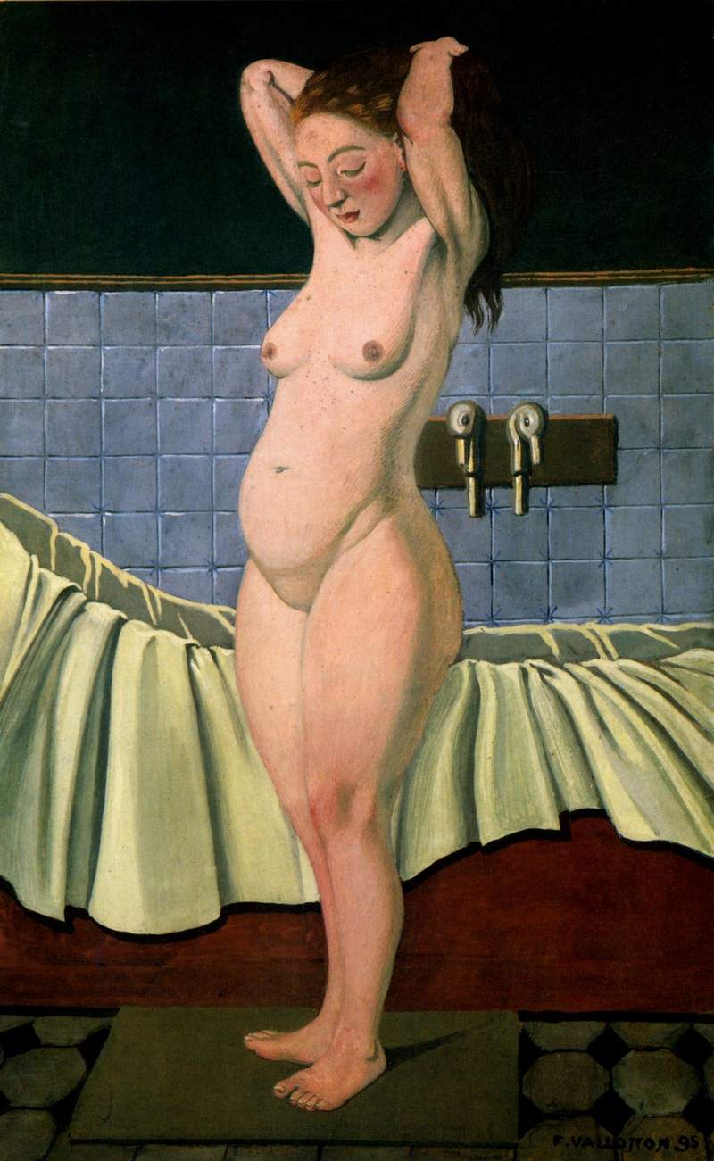 Woman aiu being capped Bath — Феликс Валлотон