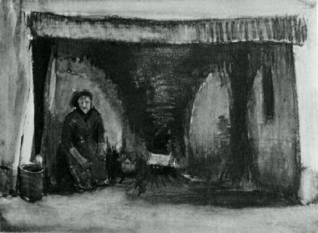 Woman by the Fireplace — Винсент Ван Гог