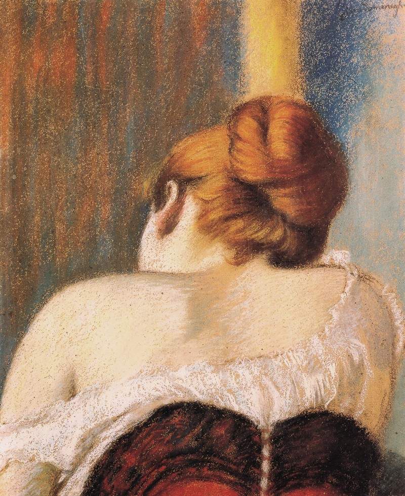 Woman in corset — Федерико Дзандоменеги