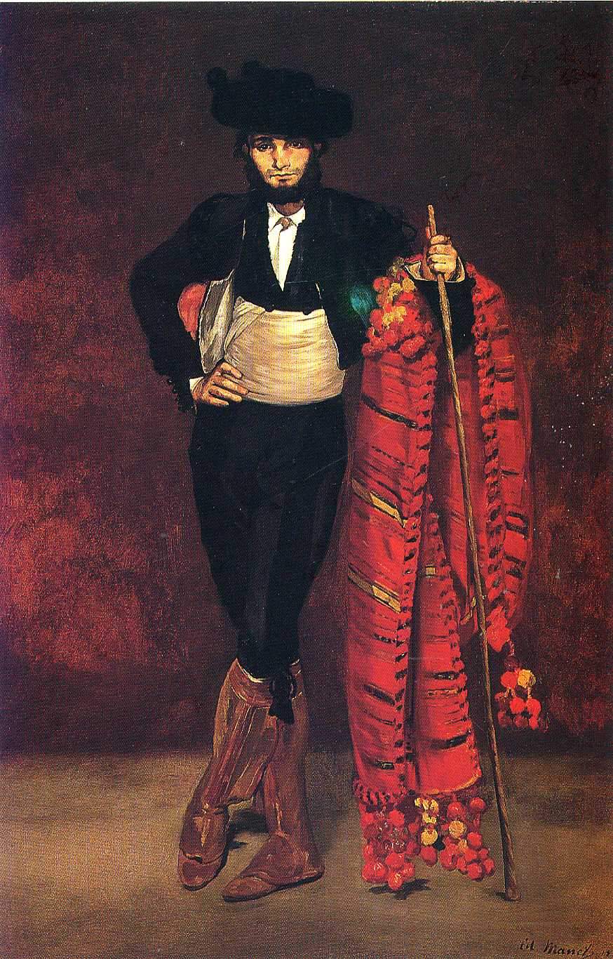 Young man in the costume of a majo — Эдуард Мане